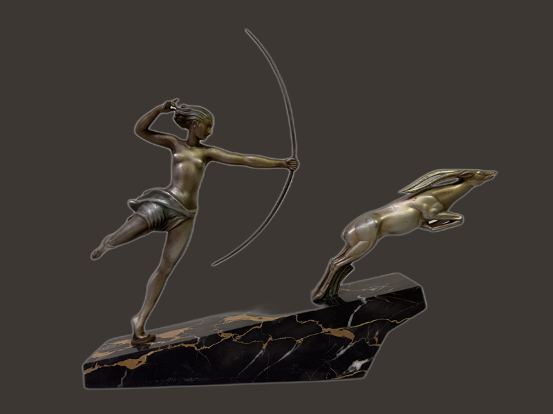 Archer Chasing Gazelle